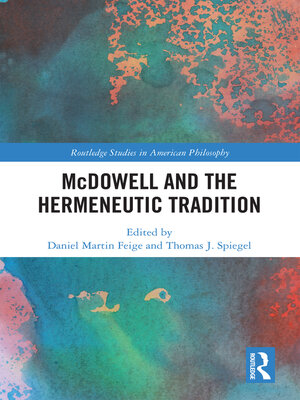 cover image of McDowell and the Hermeneutic Tradition